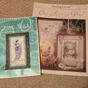 Cross Stitch Instructions - Wedding And Baby